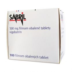 Сабрил (Вигабатрин) таблетки 500мг №100 (100 таблеток) в Рязани и области фото