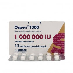 Оспен (Феноксиметилпенициллин) табл. 1млн. МЕ №12 в Рязани и области фото