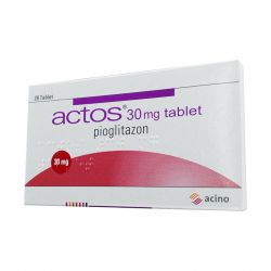 Актос (Пиоглитазон, аналог Амальвия) таблетки 30мг №28 в Рязани и области фото