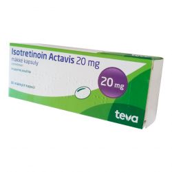 Изотретиноин Actavis (аналог Акненормин, Aknenormin) капс. 20мг 30шт в Рязани и области фото