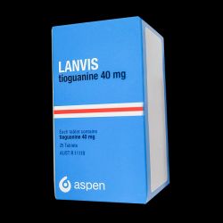 Ланвис (Тиогуанин) таблетки 40мг 25шт в Рязани и области фото