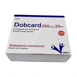 Добутамин Добкард Dobcard (dobutamine) р-р д/ин амп 250мг/20мл в Рязани и области фото