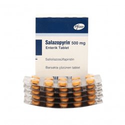 Салазопирин Pfizer табл. 500мг №50 в Рязани и области фото