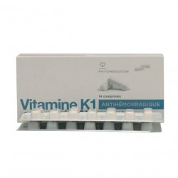Витамин К1 в таб. по 50мг №14 в Рязани и области фото